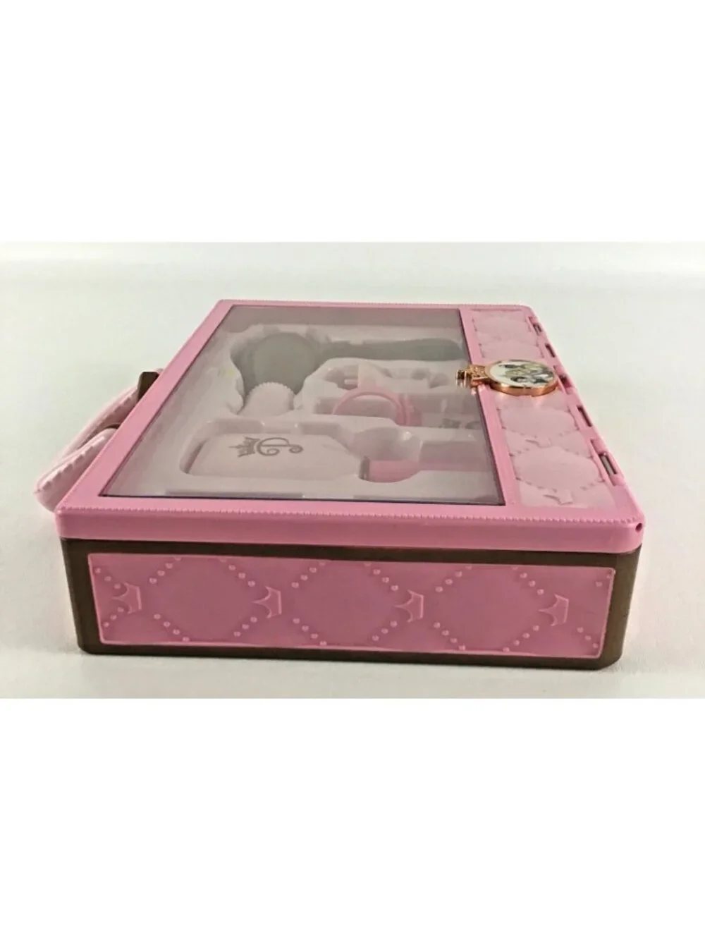 Disney Pretty Princess Hair Salon Kit Carry Along Beauty Tool Case Dryer Toy New